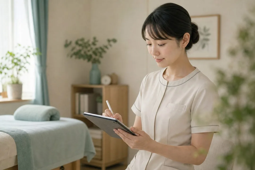 生理・妊娠中の配慮メモの残し方|鍼灸向け