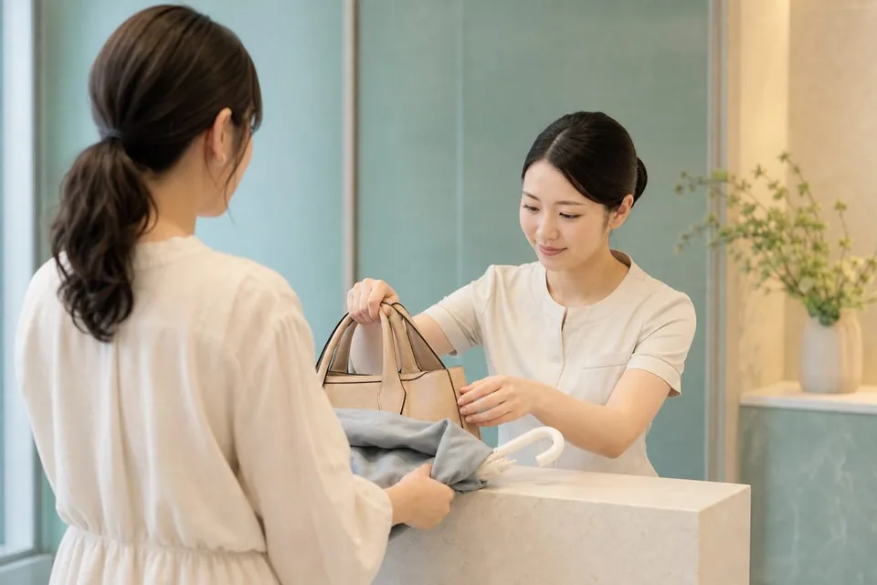 受付時の確認