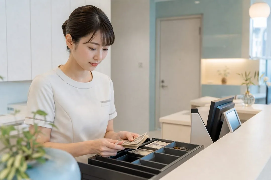 釣り銭準備の運用|エステサロン向け