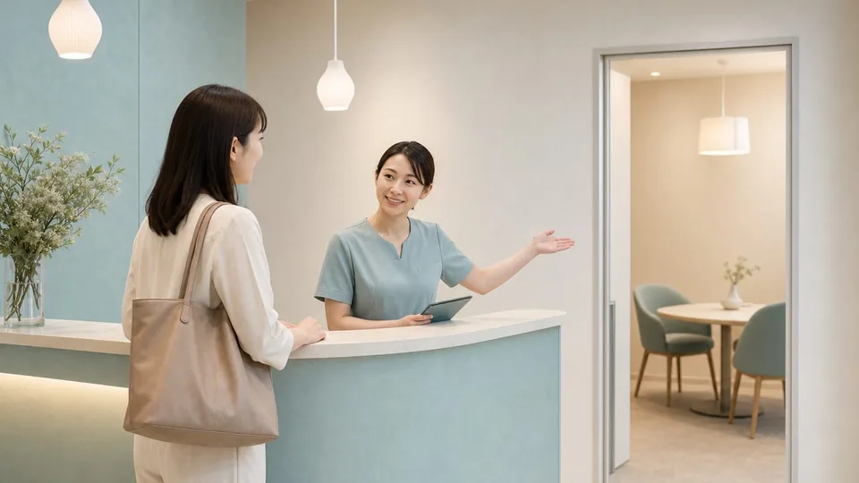 施術への接続