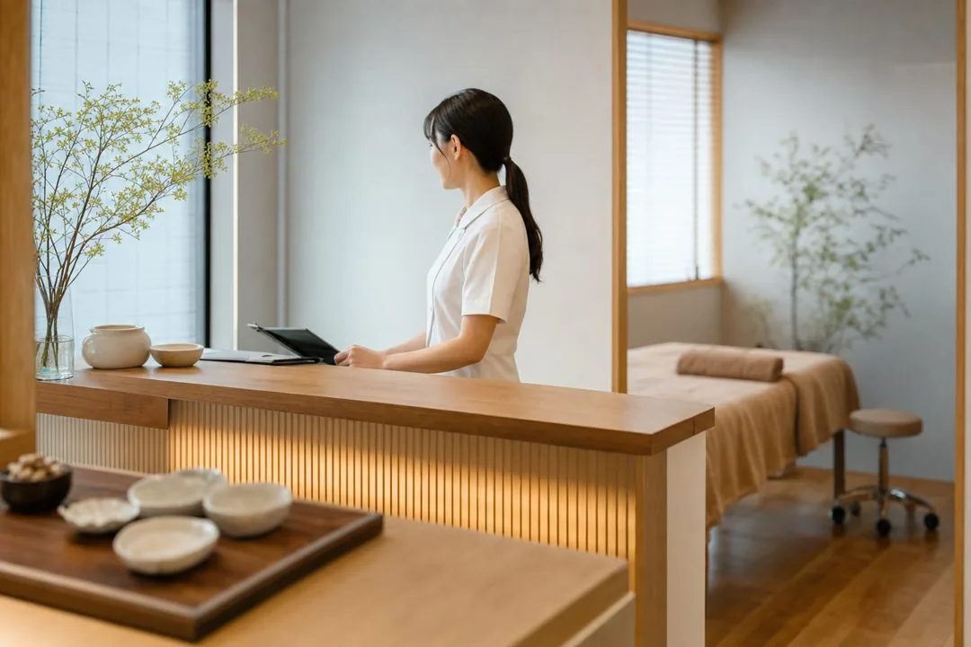鍼灸のチーム巡回、個人履歴を会場違いでも繋ぐ