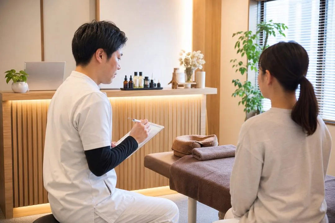 整体院の転院引き継ぎメモ、初回で聞く最小項目