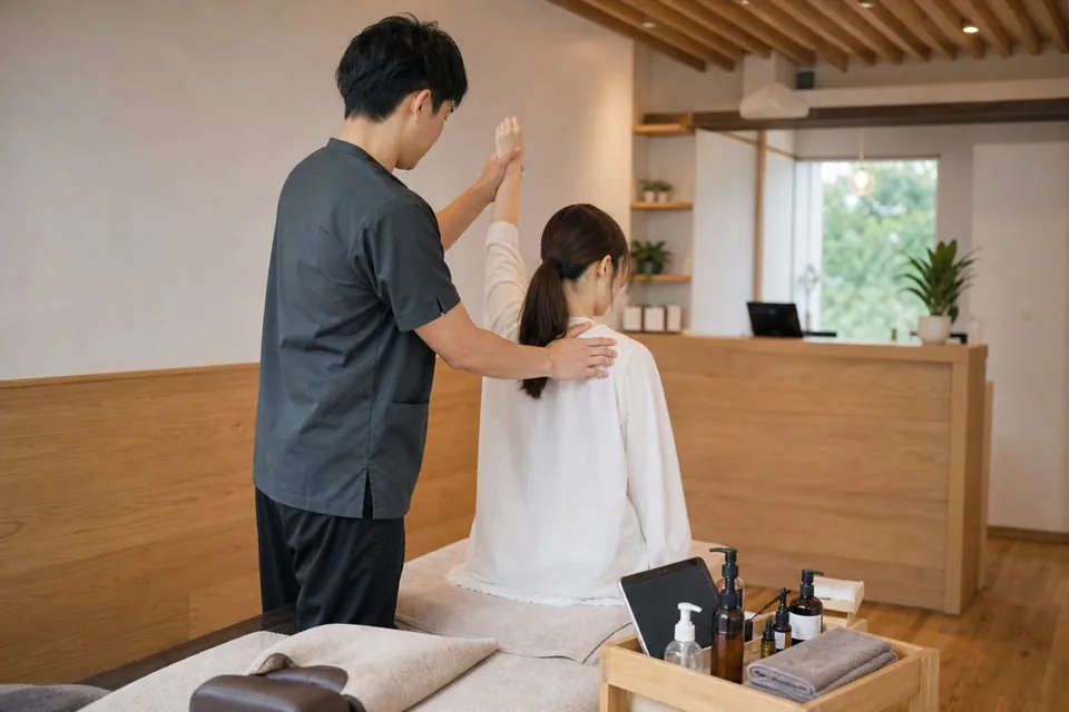 施術接続