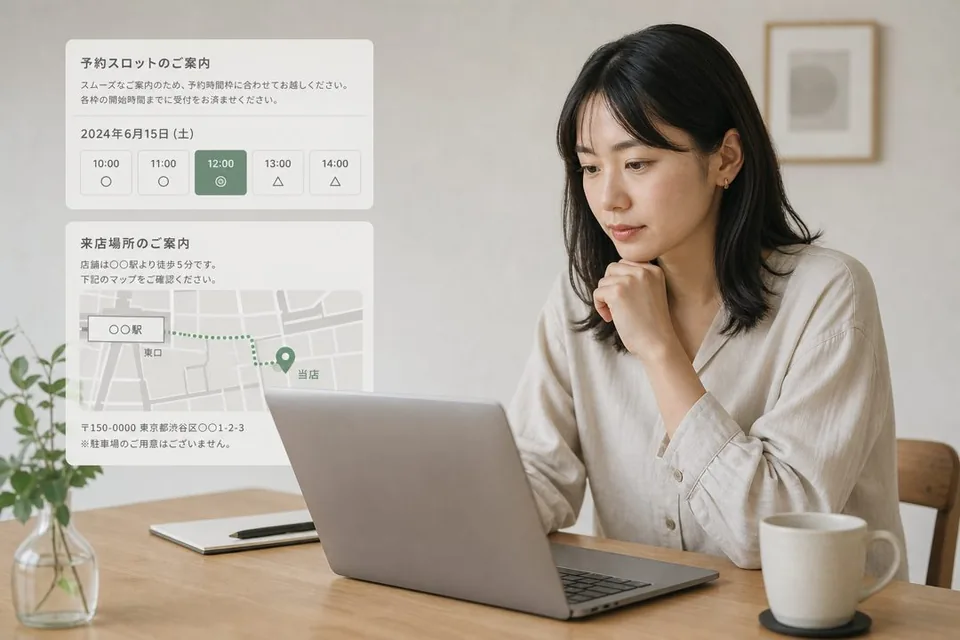 枠と案内の見直し
