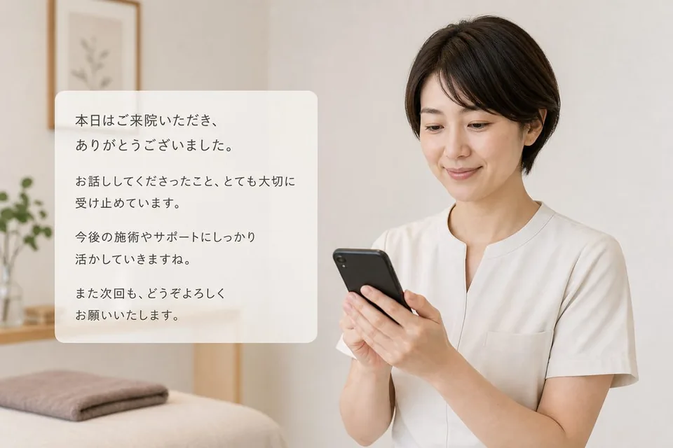 来店後のデジタルフォロー