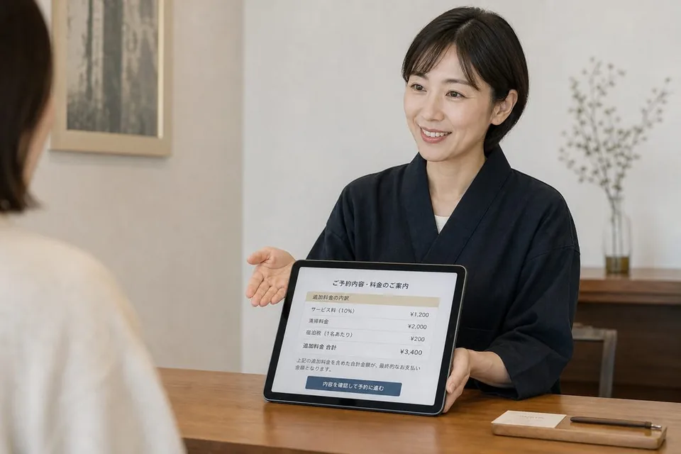 追加料金の先出し