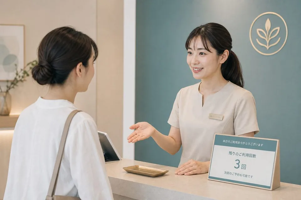 お客様への見せ方