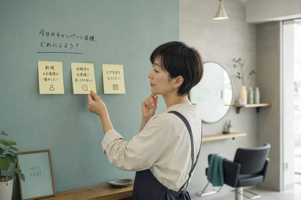 目的を一つに絞る