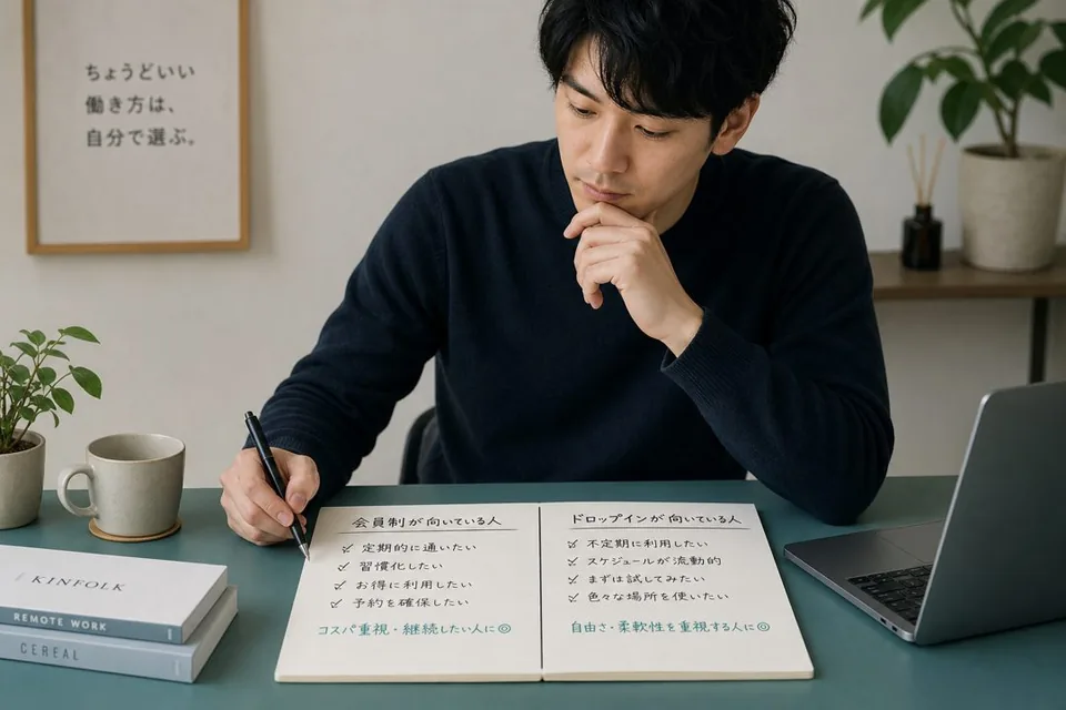 向く条件を見極める