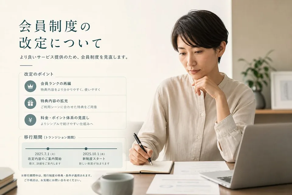 やめる・変えるとき