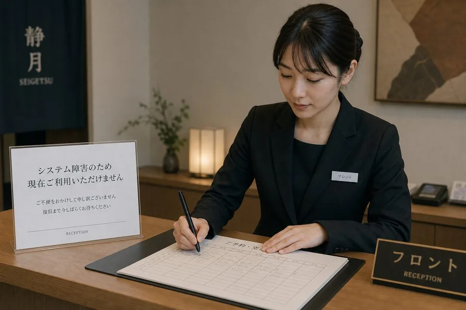 代替受付の型