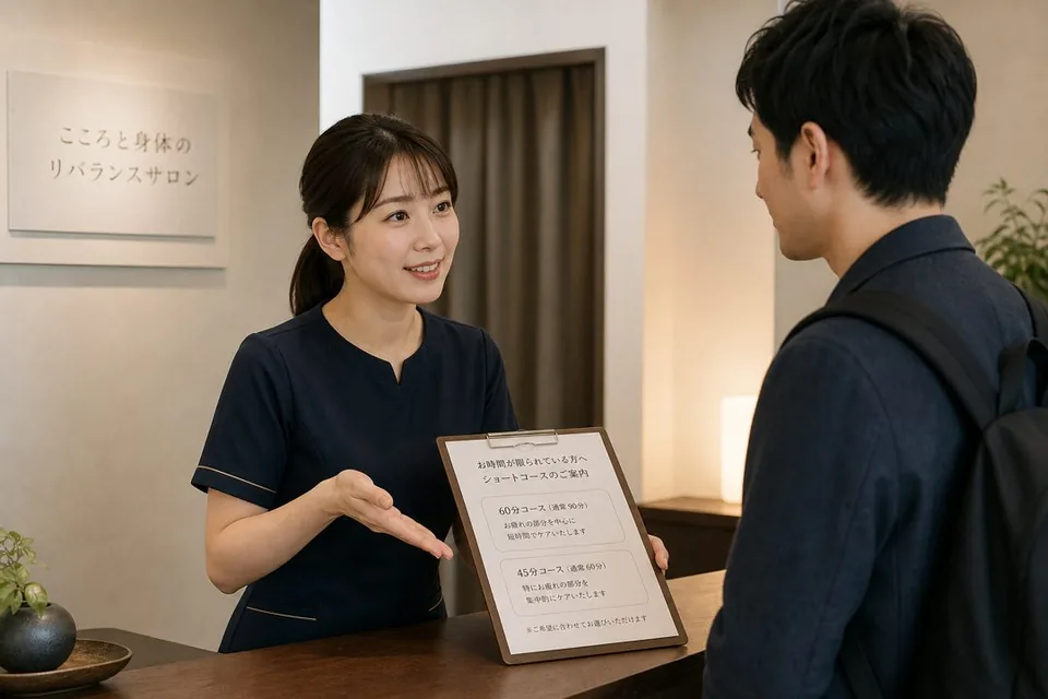 お客様への伝え方