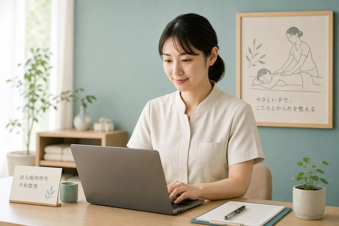 企業・福利厚生予約の受け方|整体院向け