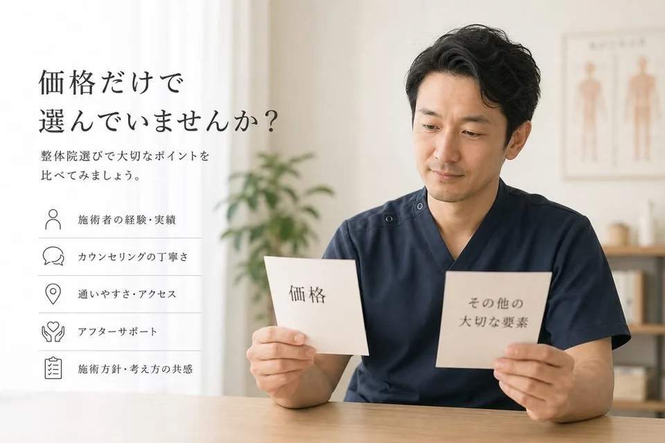 価格以外の比較軸