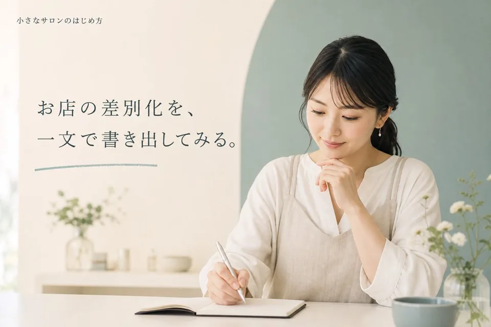 自店の差別化一文