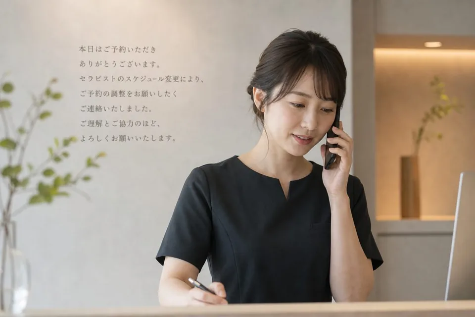 指名客への連絡