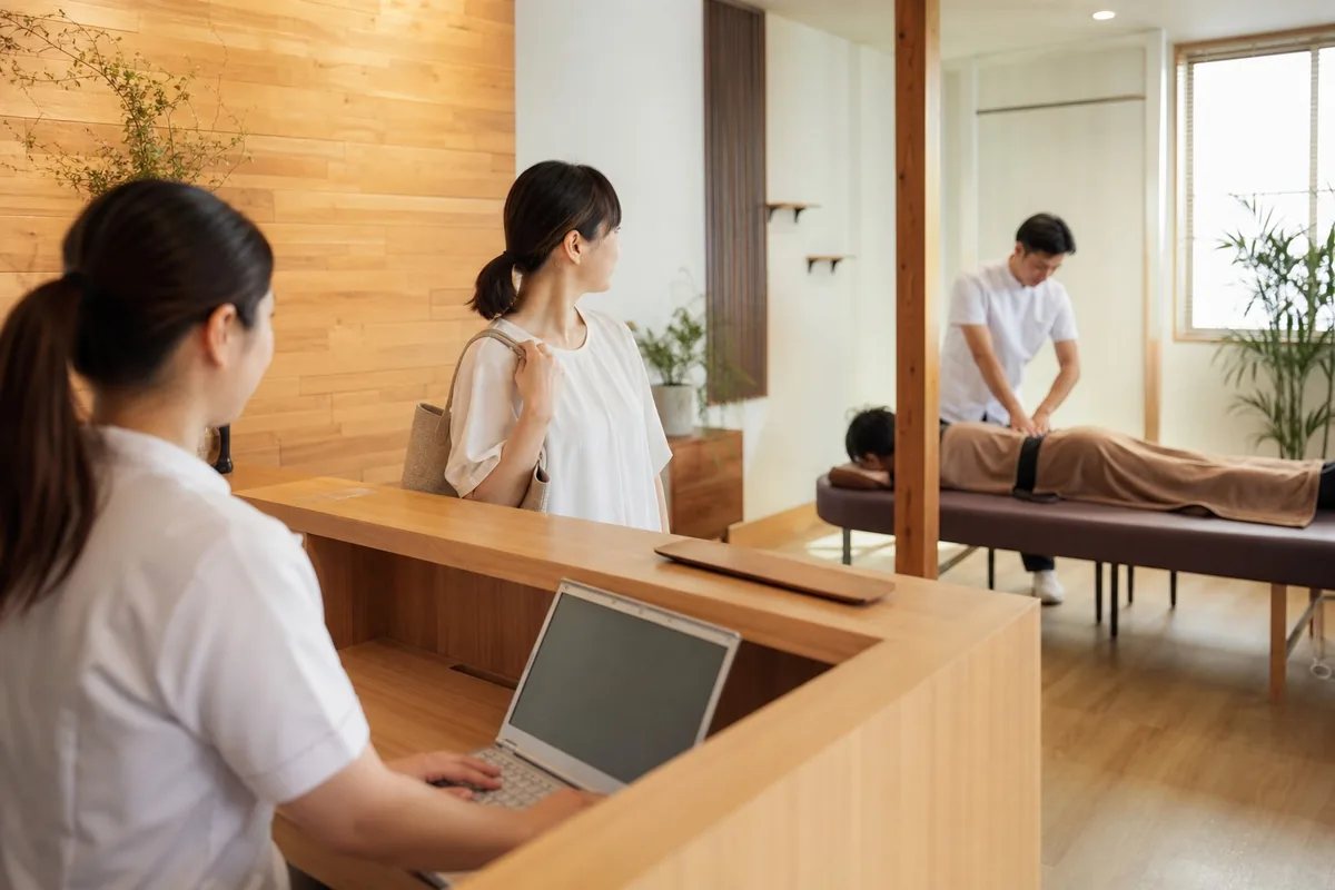整体院の紹介御礼、渡し忘れを防ぐ顧客画面メモ