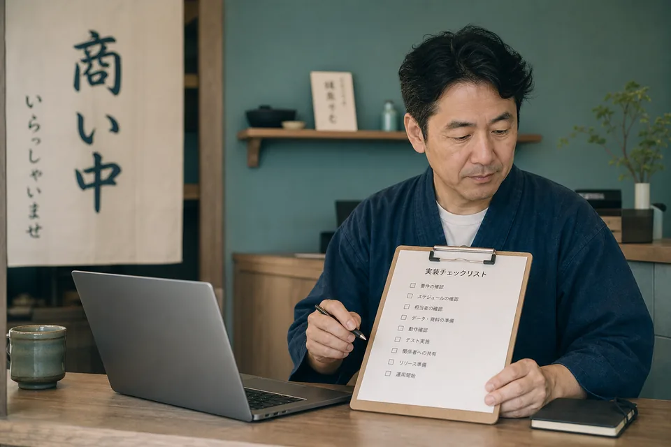 導入前に確認したいチェックポイント